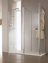 Illustration cabine de douche